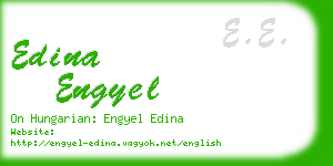 edina engyel business card